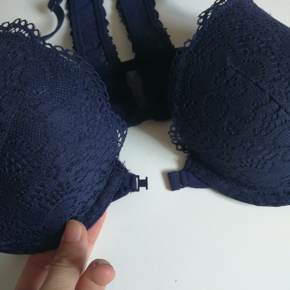 Aerie navy blue 34C lightly lined bra - Picture 4 of 4